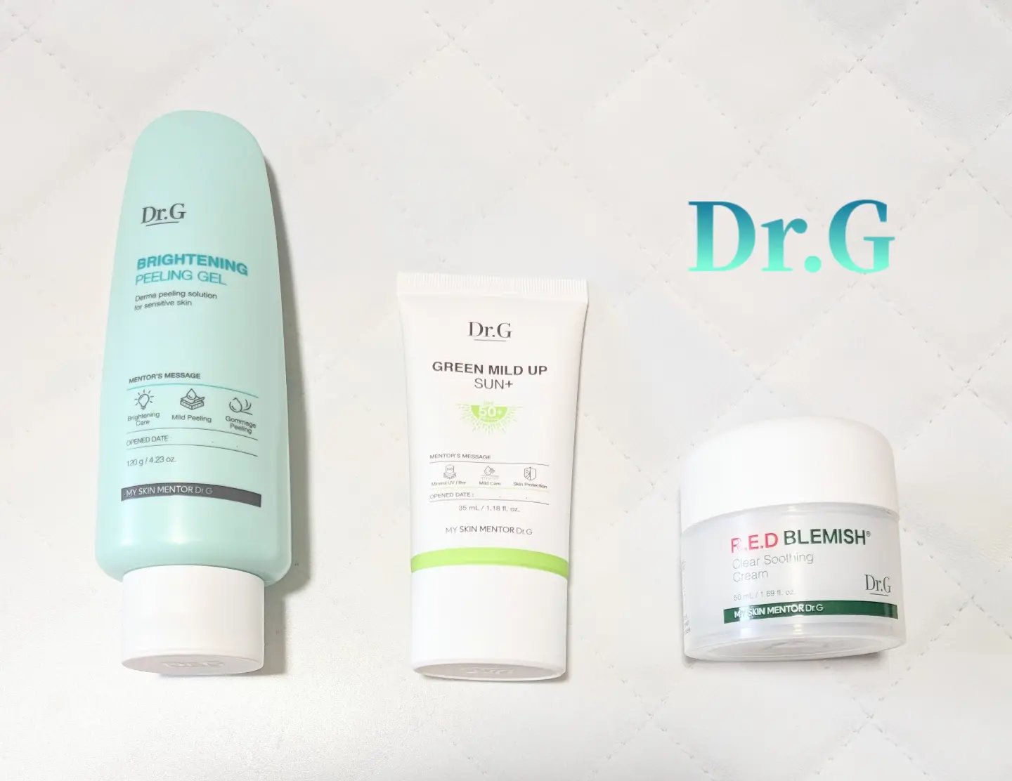 グリーンマイルドアップサンプラス/Dr.G/日焼け止めクリームを使ったクチコミ（1枚目）