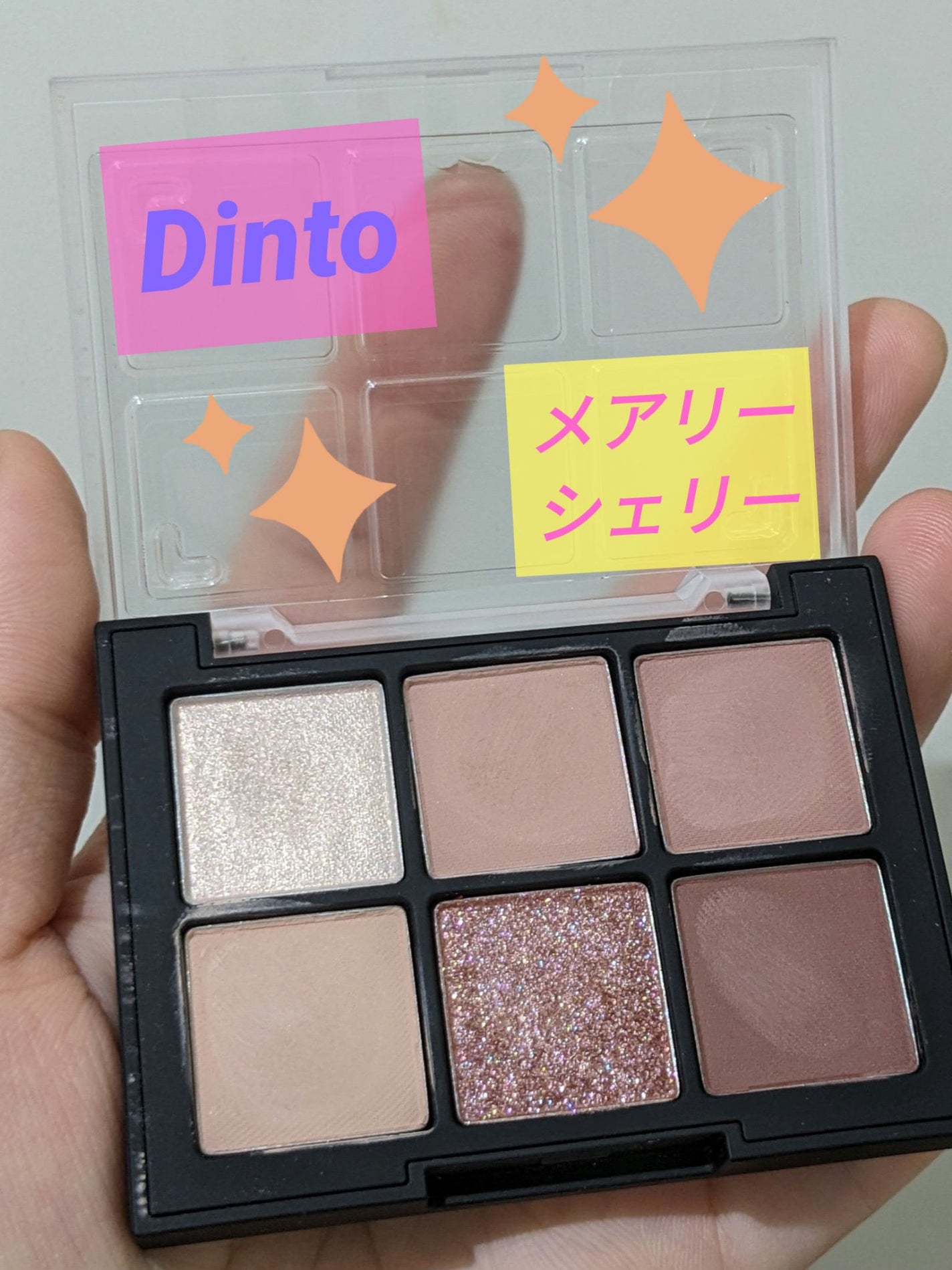 ブラーフィニシュシャドウパレット/Dinto/アイシャドウパレットを使ったクチコミ(1枚目)