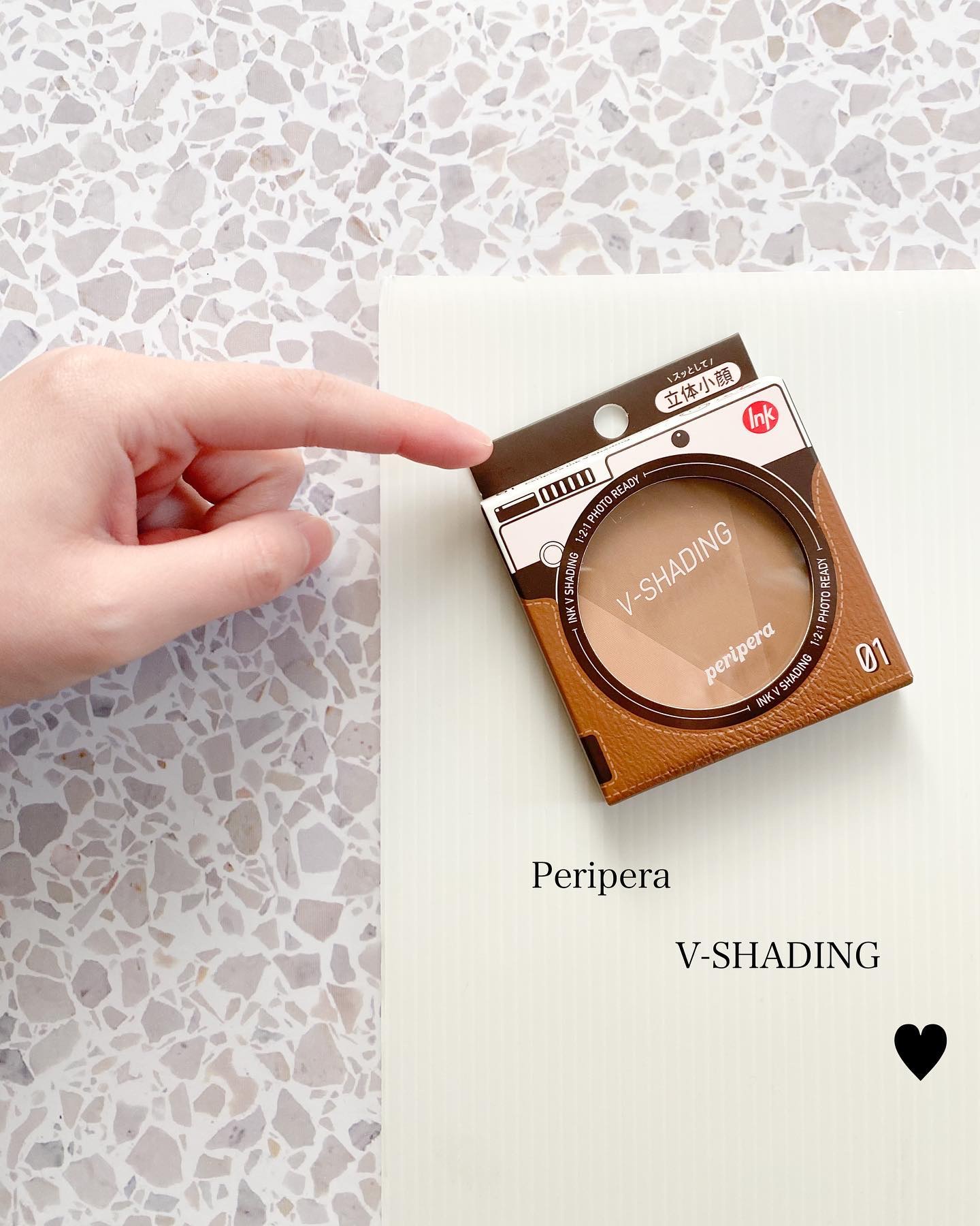 インクブイシェーディング/PERIPERA/シェーディングを使ったクチコミ（1枚目）