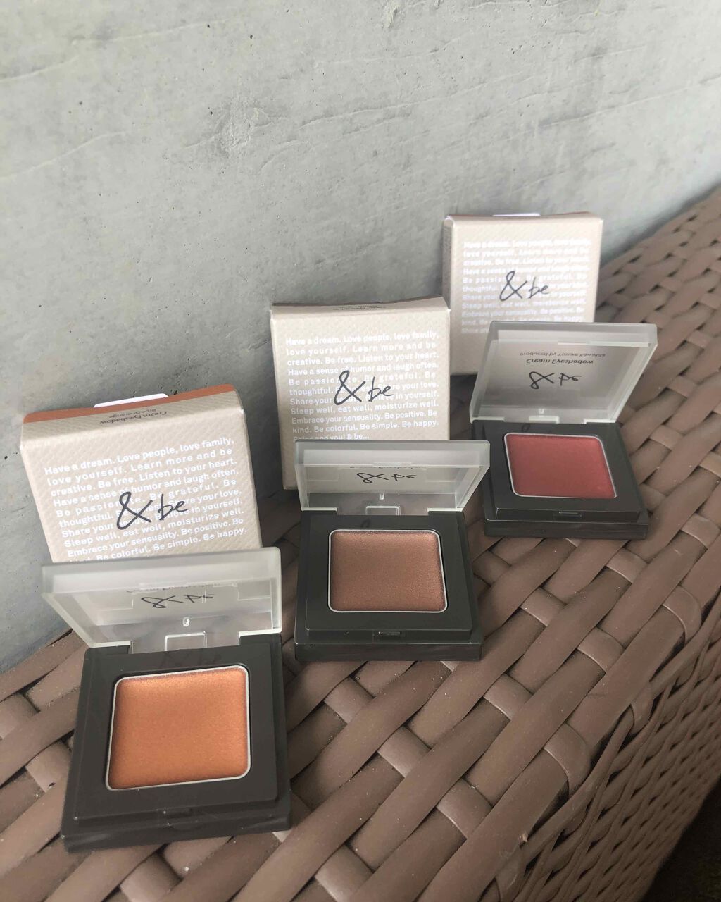 &be クリームアイシャドウ/&be/ジェル・クリームアイシャドウを使ったクチコミ(1枚目)