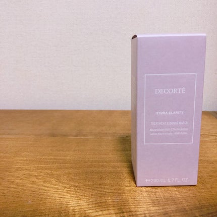 イドラクラリティ 薬用 トリートメント エッセンス ウォーター/DECORTÉ/化粧水を使ったクチコミ(1枚目)