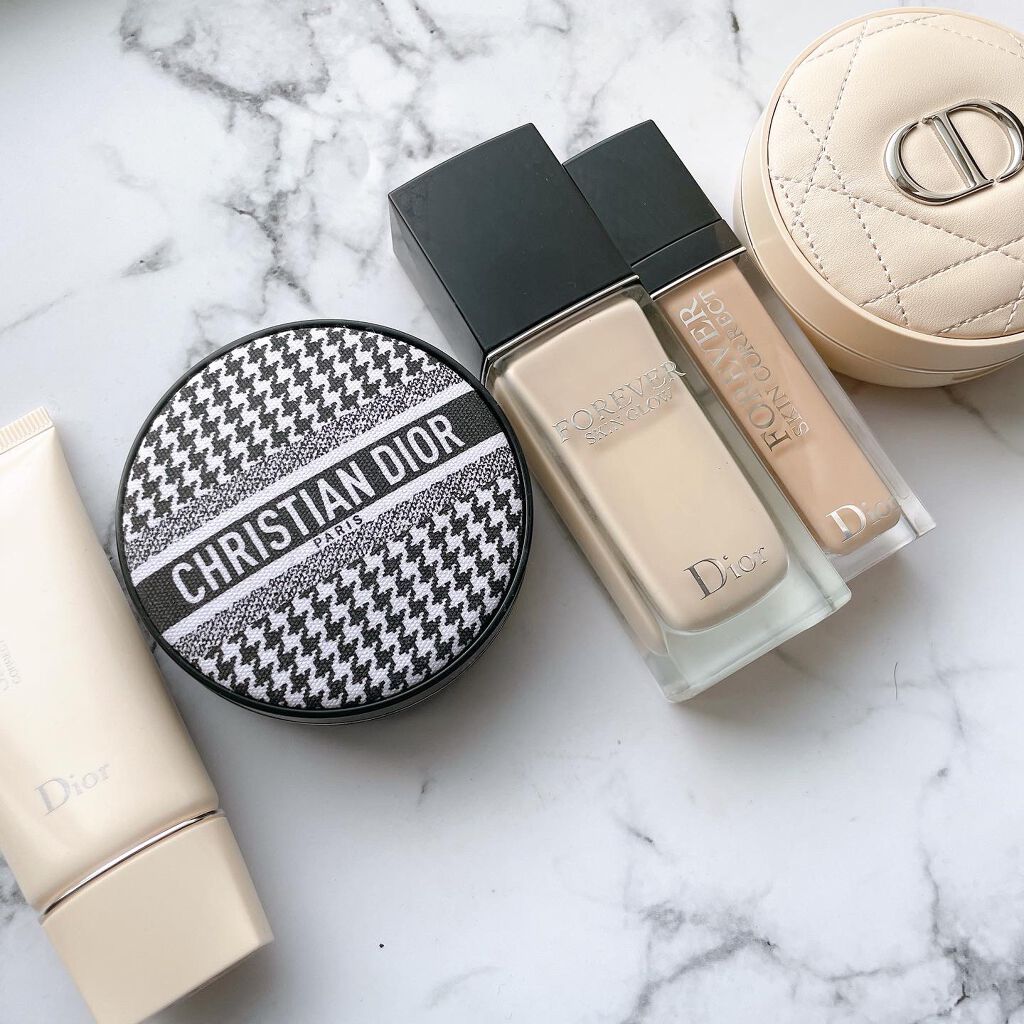 ディオールスキン フォーエヴァー フルイド グロウ/Dior/リキッドファンデーションを使ったクチコミ（3枚目）