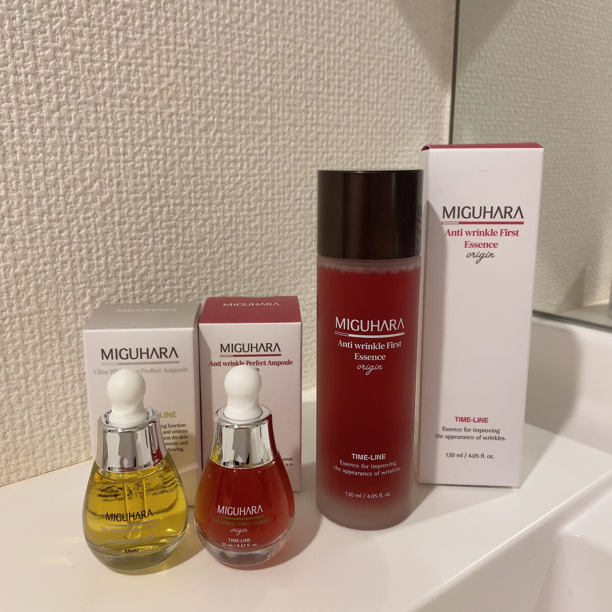 アンチリンクルファーストエッセンスオリジン/MIGUHARA/化粧水を使ったクチコミ（1枚目）