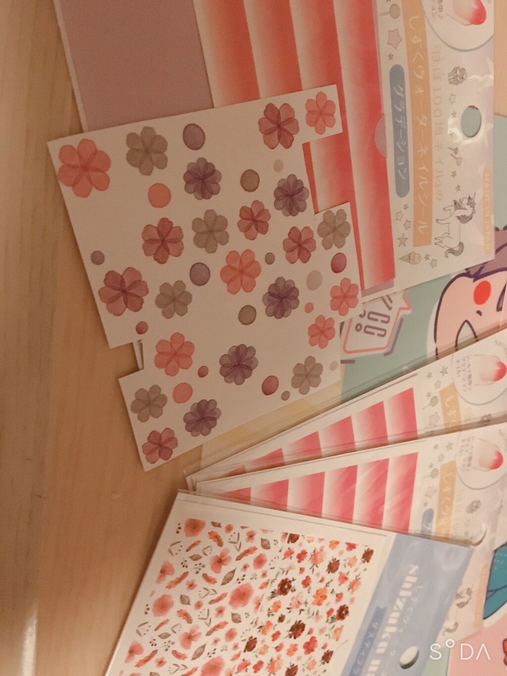 しずくネイルシール/キャンドゥ/ネイルシールを使ったクチコミ(5枚目)