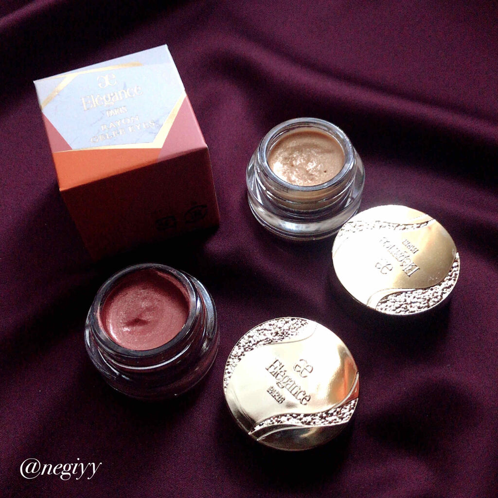 レヨン ジュレアイズ 10/Elégance/ジェル・クリームアイシャドウを使ったクチコミ（1枚目）