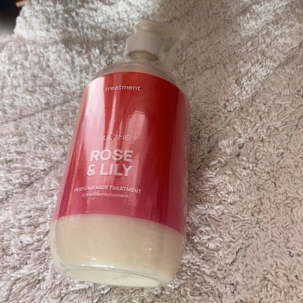 JUL7ME パフュームヘアトリートメントのクチコミ「✅2ヶ月使った結果!
JUL7ME
★パフュームヘアトリートメント
ローズ&リリー
使い切.....」(2枚目)