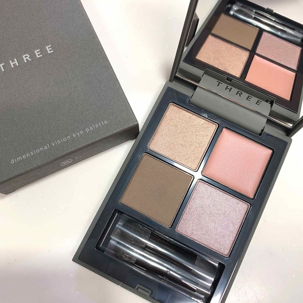 ディメンショナルビジョンアイパレット/THREE/アイシャドウパレットを使ったクチコミ（1枚目）