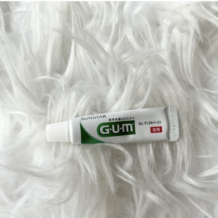 ガム・プラス デンタルペースト ［リフレッシュミント］/サンスター/歯磨き粉を使ったクチコミ（1枚目）