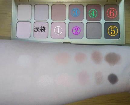 ザ ワイルドフラワー アイシャドウ パレット/ローラ メルシエ/マルチパレットを使ったクチコミ(4枚目)