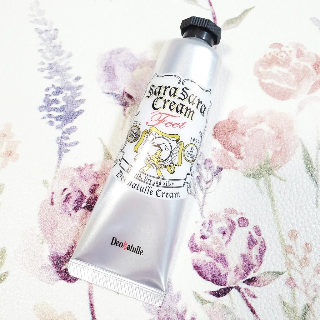 薬用足指さらさらクリーム/デオナチュレ/デオドラント・制汗剤を使ったクチコミ（1枚目）