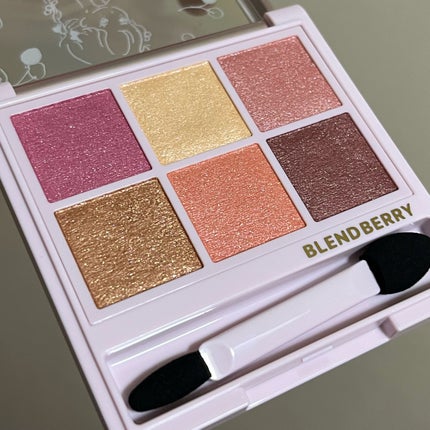 オーラクリエイション/BLEND BERRY/アイシャドウパレットを使ったクチコミ(4枚目)