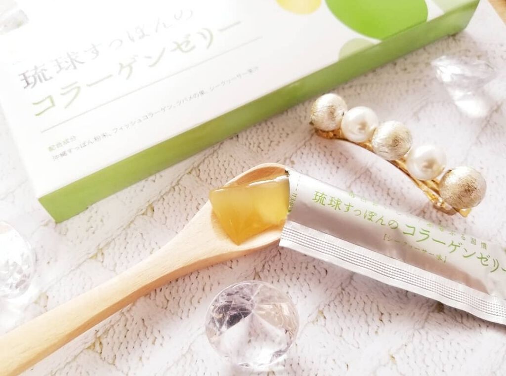 琉球すっぽんのコラーゲンゼリー シークヮーサー味/しまのや/食品を使ったクチコミ(1枚目)