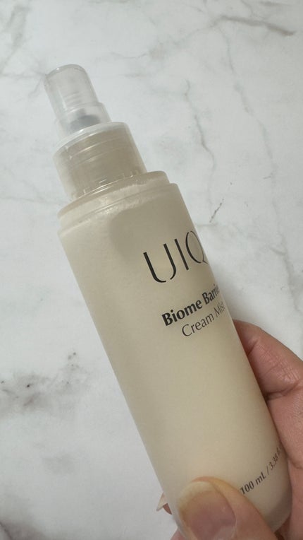 バイオームバリア クリームミスト/UIQ/ミスト状化粧水を使ったクチコミ(2枚目)