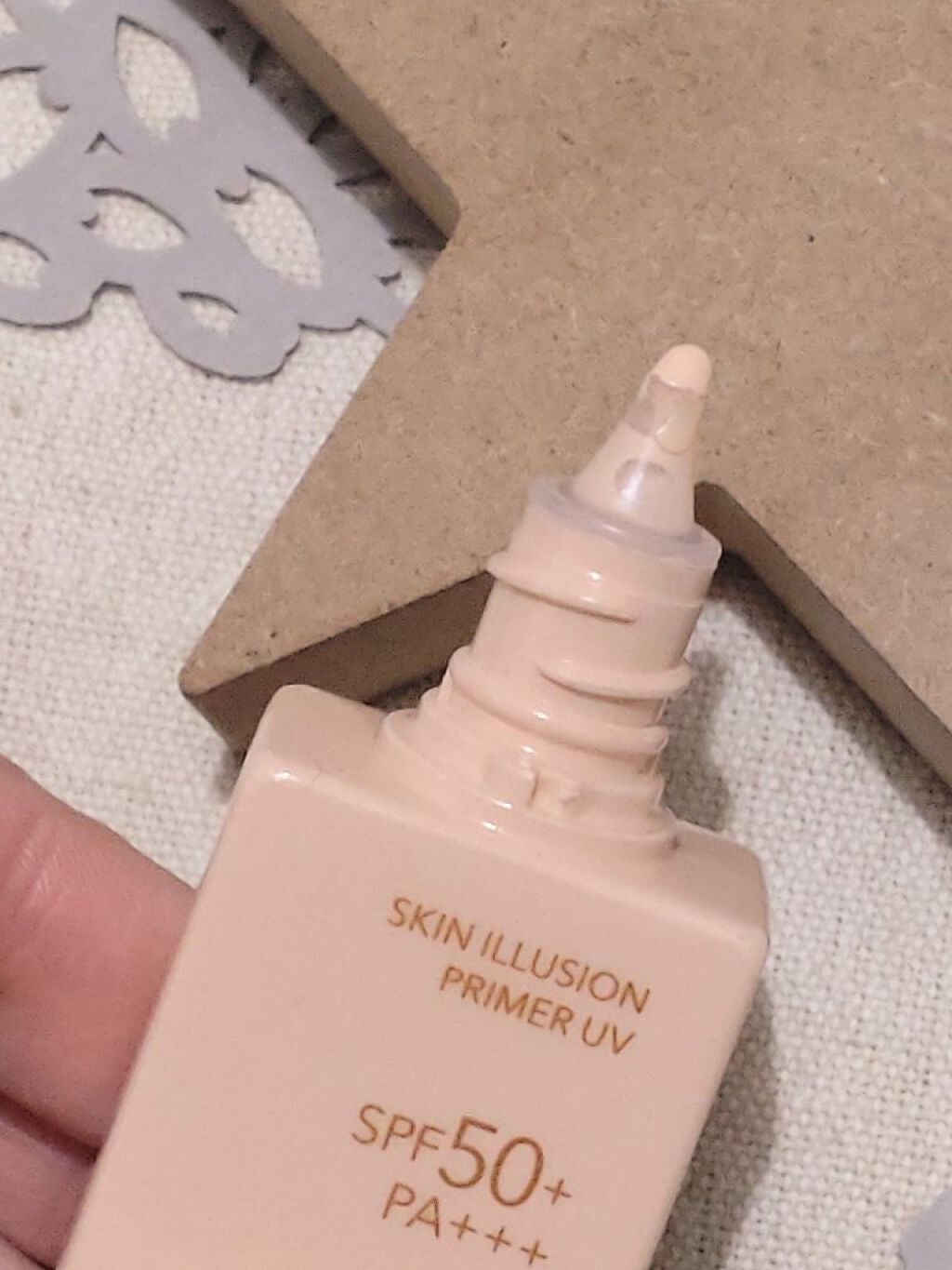 スキンイリュージョンプライマーUV/コフレドール/化粧下地を使ったクチコミ(4枚目)