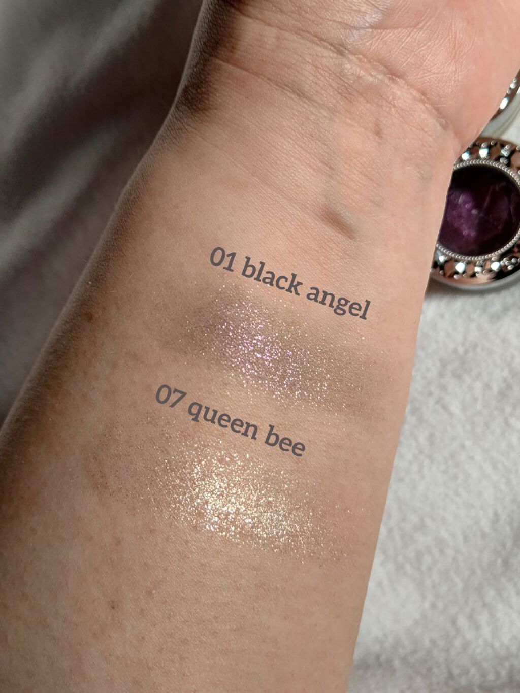 アイジュエルデュー 07 queen bee/JILL STUART/ジェル・クリームアイシャドウを使ったクチコミ（3枚目）