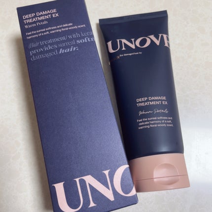 ディープダメージトリートメントEX/UNOVE/洗い流すヘアトリートメントを使ったクチコミ(1枚目)