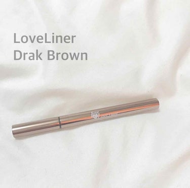 ♥LOVE liner ダークブラウン♥ ¥1600

LIPSでの評価がいいのと周りの人達がいいと言っいたのでだいぶ前に購入してみました( ´›ω‹｀)
しかし、思ったより、、、とゆう感じでした。！
