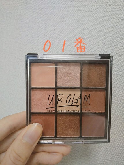 UR GLAM BLOOMING EYE COLOR PALETTE/U R GLAM/アイシャドウパレットを使ったクチコミ(2枚目)