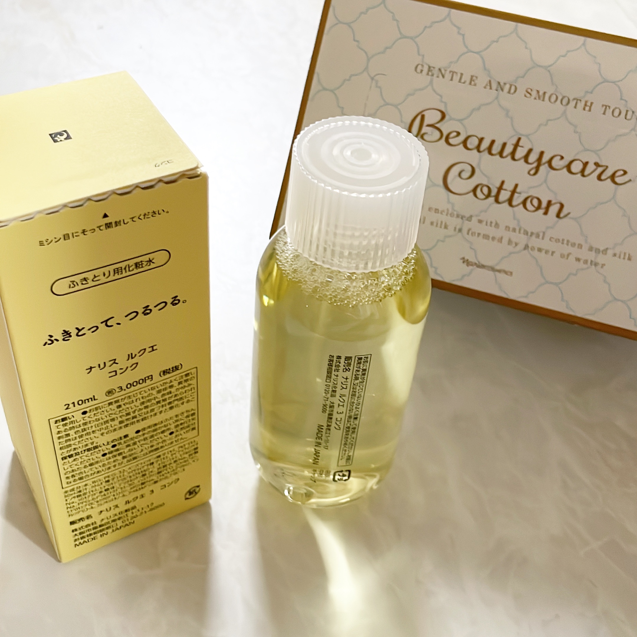 ルクエ コンク/ナリス化粧品/拭き取り化粧水を使ったクチコミ（3枚目）