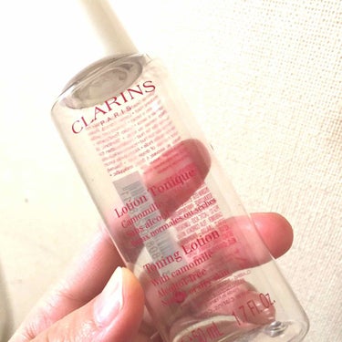 CLARINS トーニング ローション ドライ／ノーマルのクチコミ「クラランス
Lotion Tonique

クラランスのローション、使い切りレビューです💓
黄.....」（1枚目）