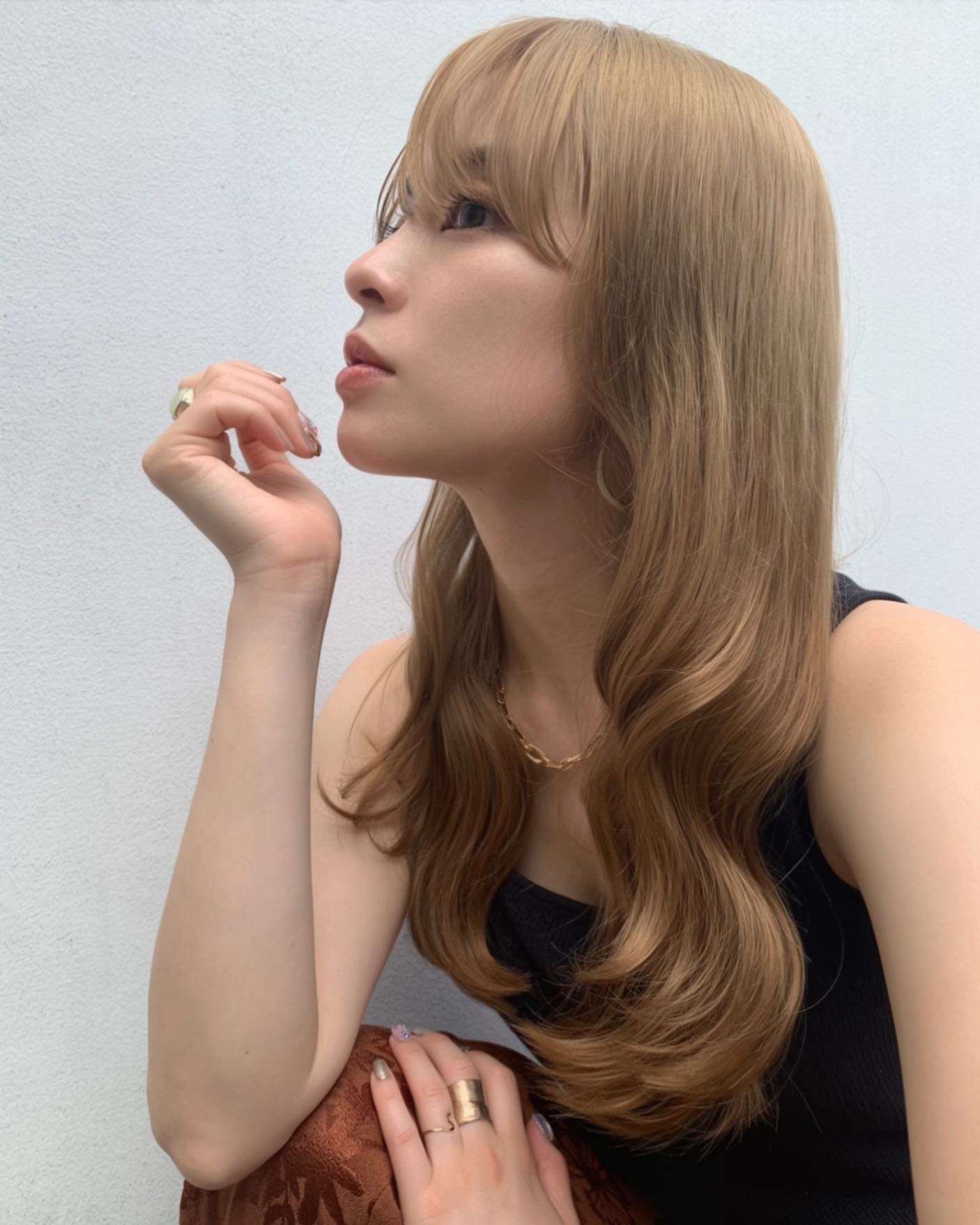 HARUNA on LIPS 「ベージュカラー🌿.肌馴染みの良いベージュ😆👏🏼..ご予約はホッ..」(1枚目)