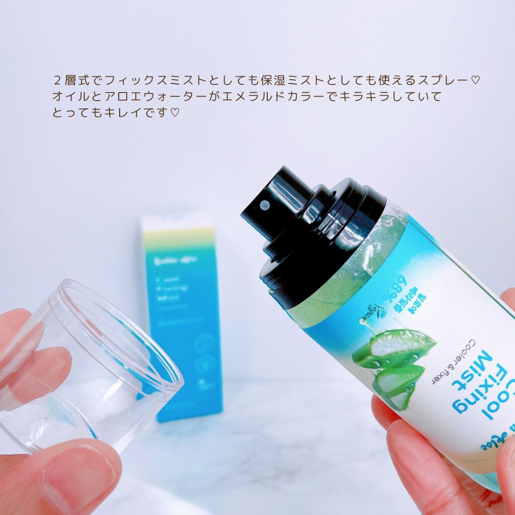 COOL FIXING MIST/Rollin' Aloe/ミスト状化粧水を使ったクチコミ（3枚目）