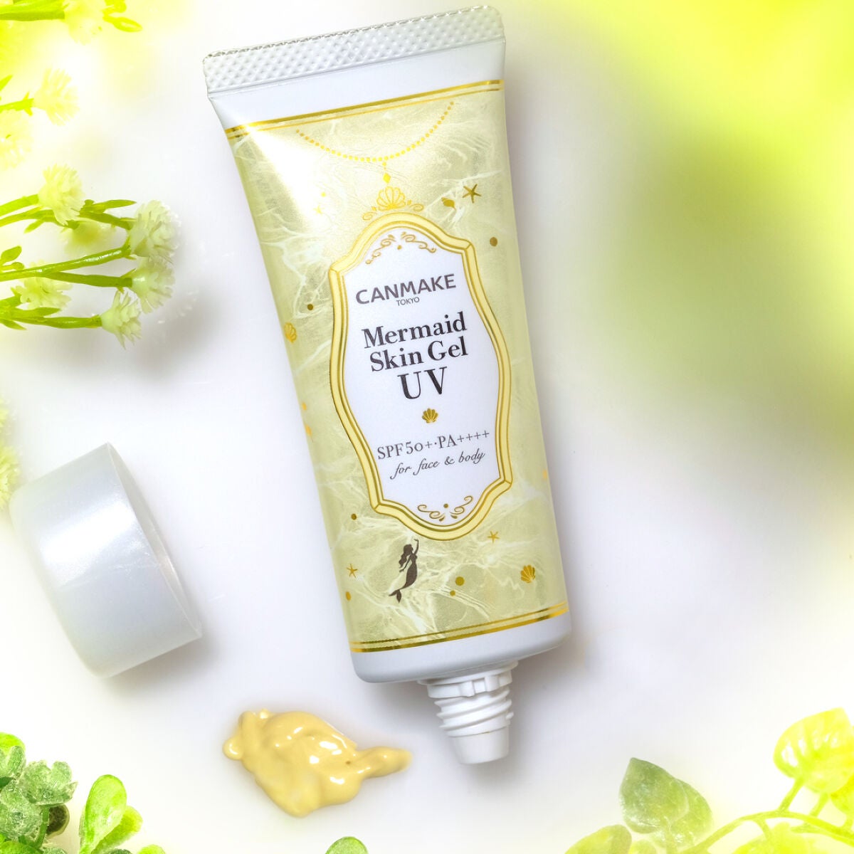 マーメイドスキンジェルUV/キャンメイク/日焼け止めジェルを使ったクチコミ(1枚目)