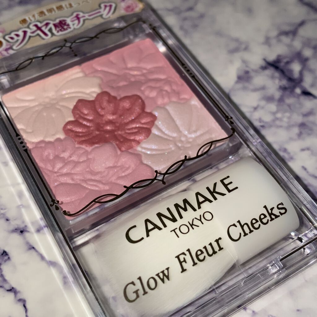 グロウフルールチークス/キャンメイク/パウダーチークを使ったクチコミ(1枚目)