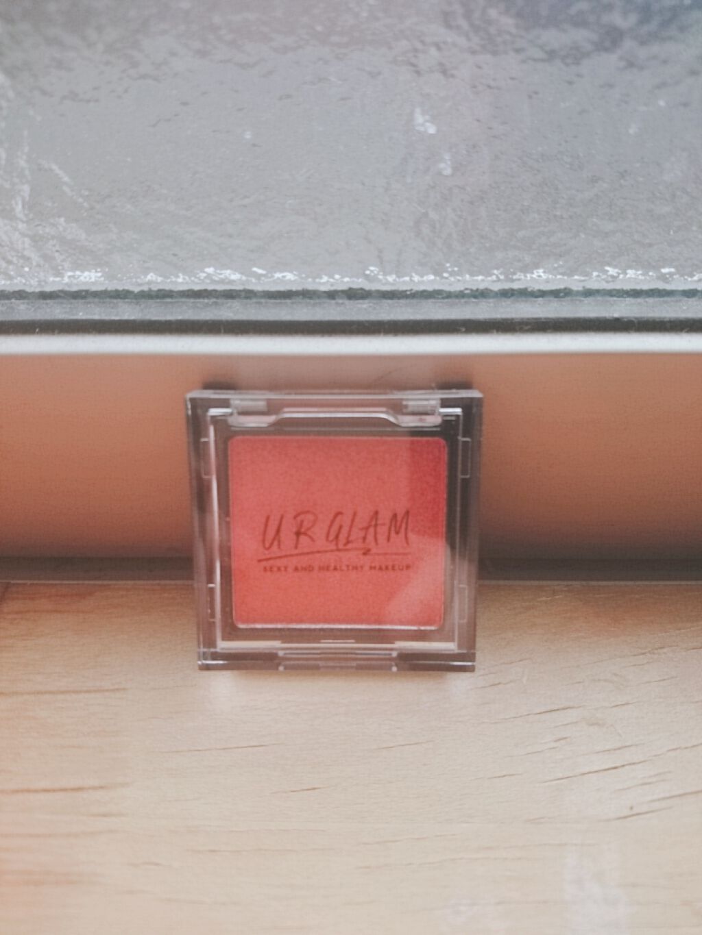 UR GLAM　POWDER EYESHADOW/U R GLAM/単色アイシャドウを使ったクチコミ（2枚目）