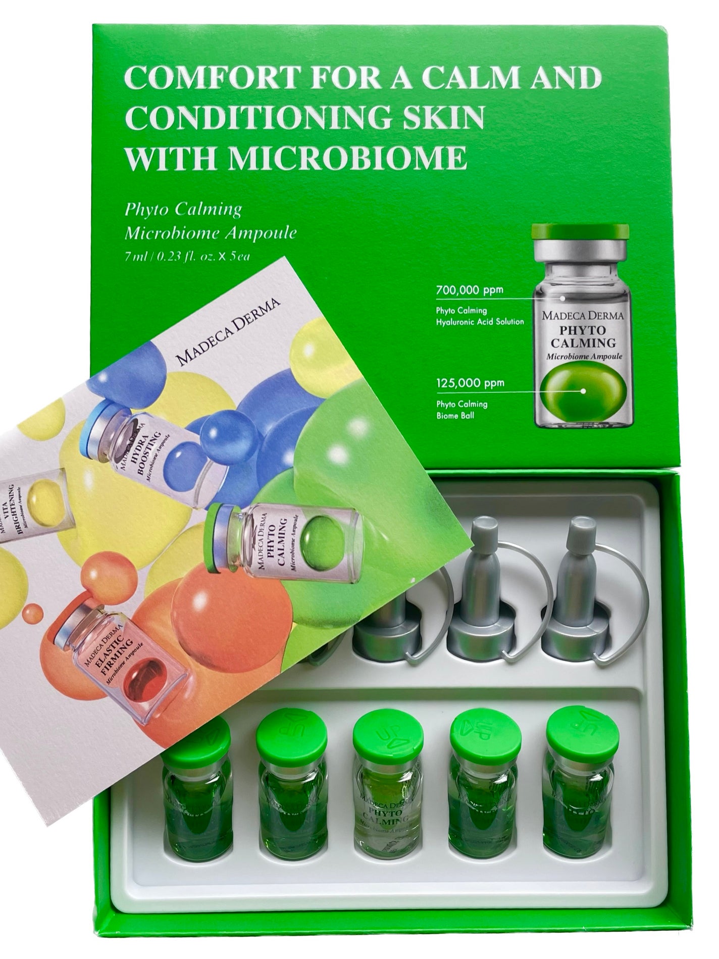 フィトカーミング マイクロバイオームアンプル/マデカダーマ/美容液を使ったクチコミ(1枚目)