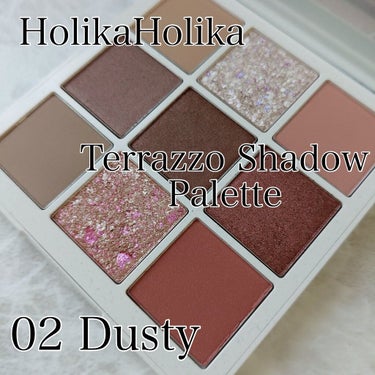 TERRAZZO Shadow palette/HOLIKA HOLIKA/アイシャドウパレットを使ったクチコミ（1枚目）