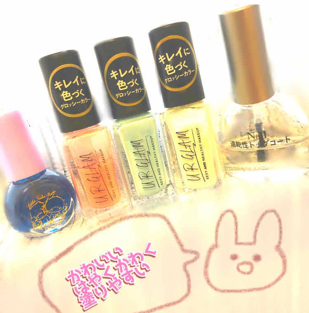 サンリオネイル/DAISO/マニキュアを使ったクチコミ(2枚目)