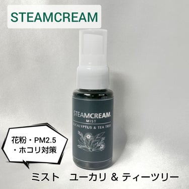 スチームクリームミストET(ユーカリ&ティーツリー)/STEAMCREAM/ミスト状化粧水を使ったクチコミ（1枚目）