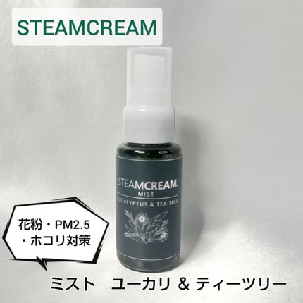 スチームクリームミストET(ユーカリ&ティーツリー)/STEAMCREAM/ミスト状化粧水を使ったクチコミ(1枚目)