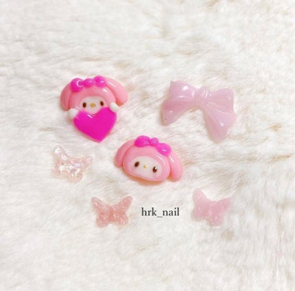 #ネイル,#セルフネイル,#ジェルネイル,#ぷっくりネイル,#キャラネイル,#立体ネイル,#3Dネイル,#マイメロネイル,#マイメロディネイル,#サンリオネイル,#量産型ネイル,#リボンネイル,#バタフライネイル,#蝶々ネイルのネイルデザイン