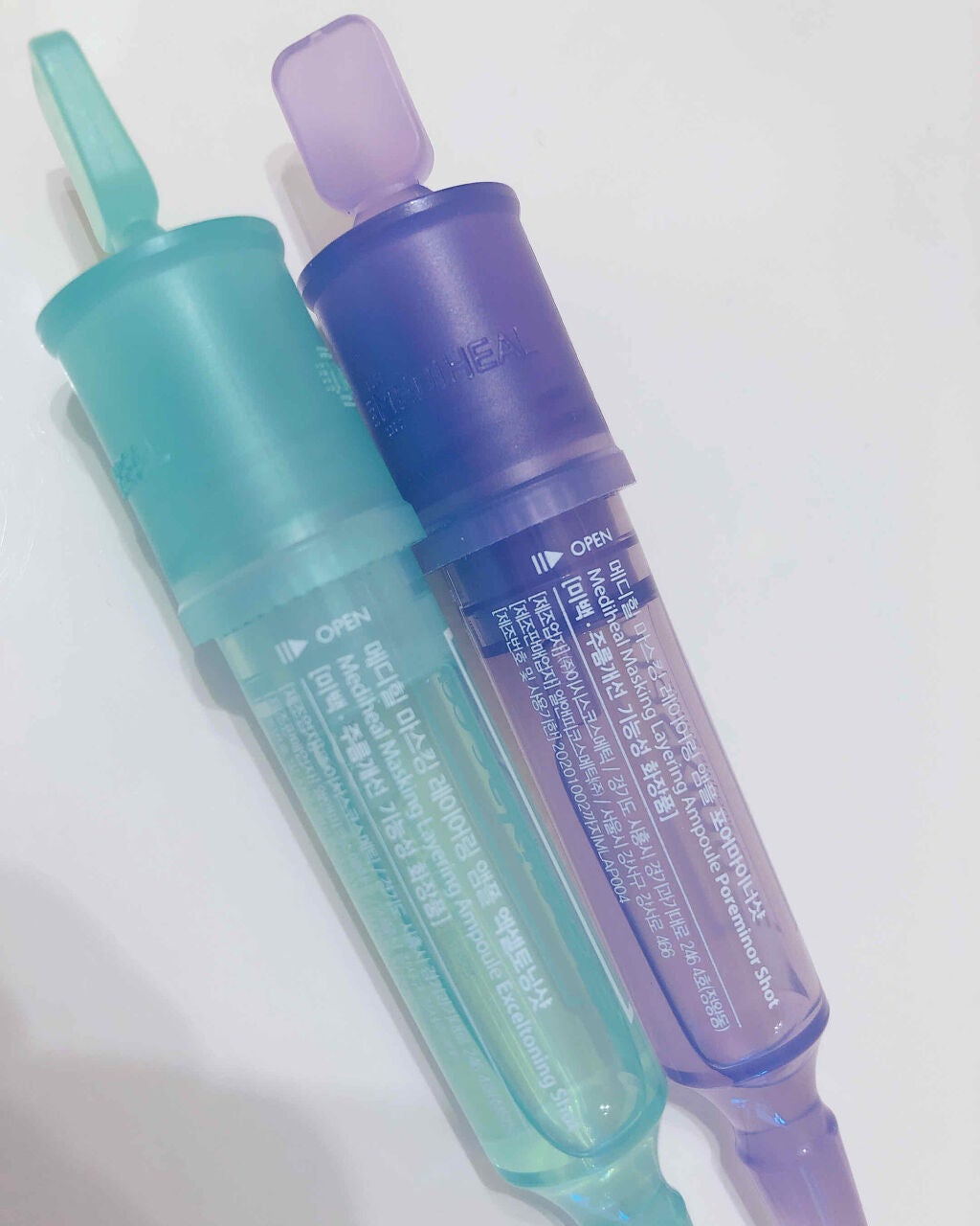 マスキング レイアリング アンプル /MEDIHEAL/美容液を使ったクチコミ(2枚目)