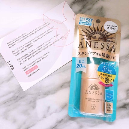 パーフェクトUV スキンケアミルク a/アネッサ/日焼け止め・UVケアを使ったクチコミ(1枚目)