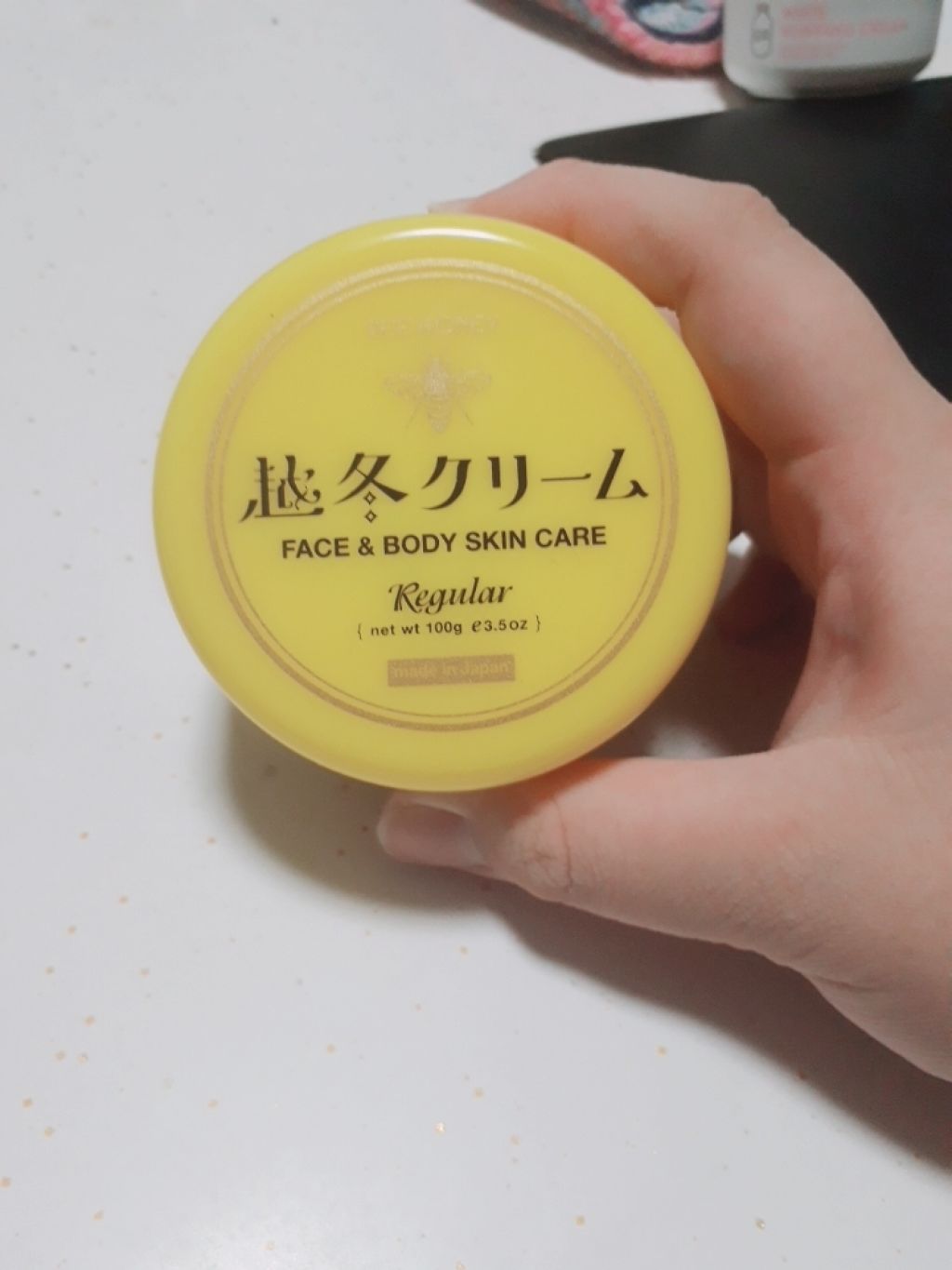 越冬クリームｎ/ビーハニー/ボディクリームを使ったクチコミ（1枚目）