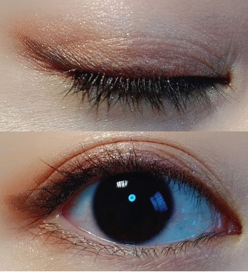 カラーインパクト ジェルライナー/Visée/ジェルアイライナーを使ったクチコミ（2枚目）