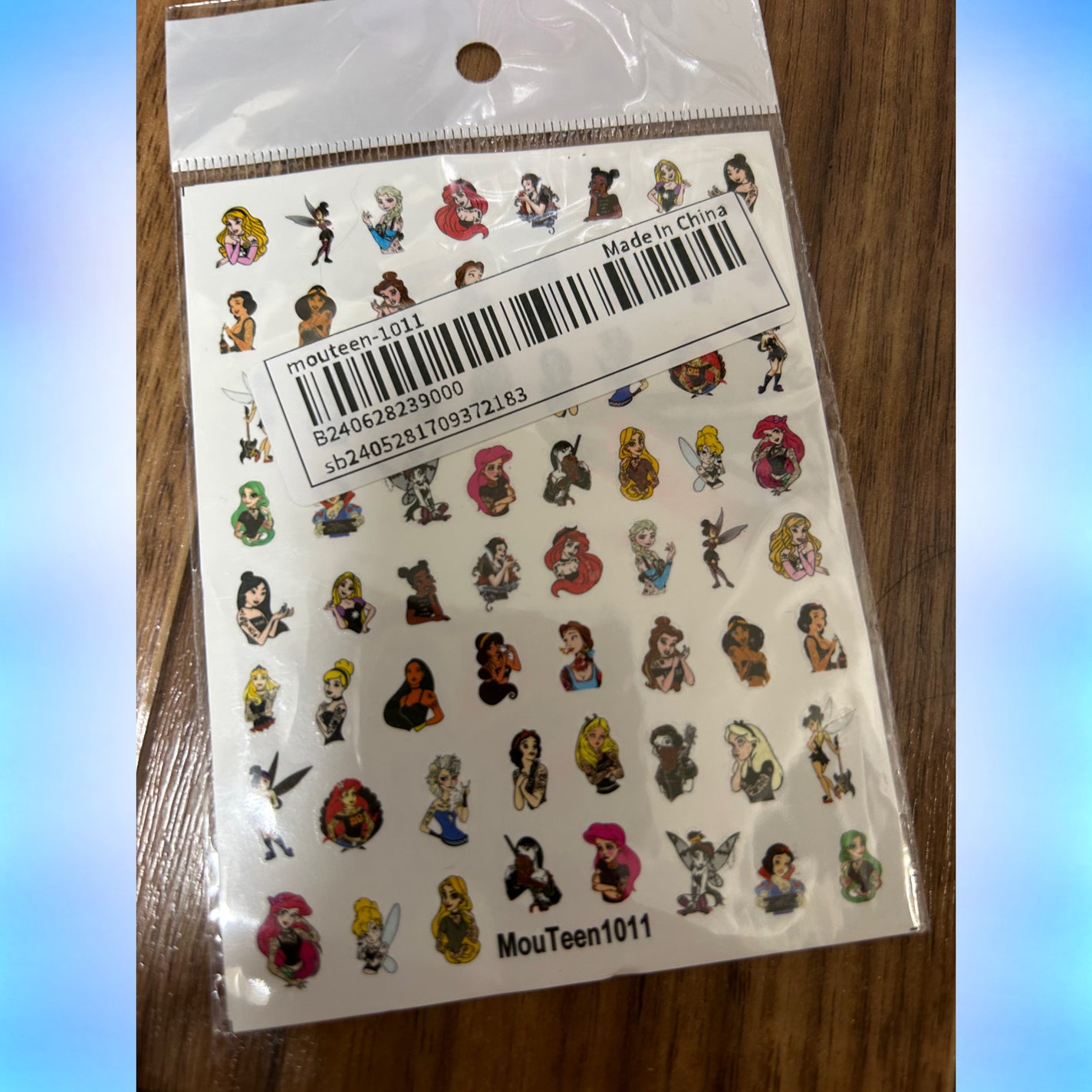 ネイルシール/SHEIN/ネイルシールを使ったクチコミ(1枚目)