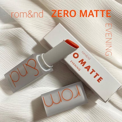 ゼロマットリップスティック/rom&nd/口紅を使ったクチコミ(1枚目)