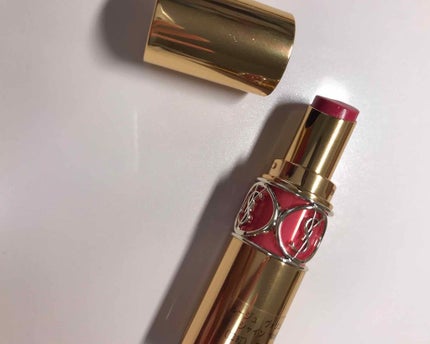 ルージュ ヴォリュプテ シャイン/YVES SAINT LAURENT BEAUTE/口紅を使ったクチコミ(1枚目)