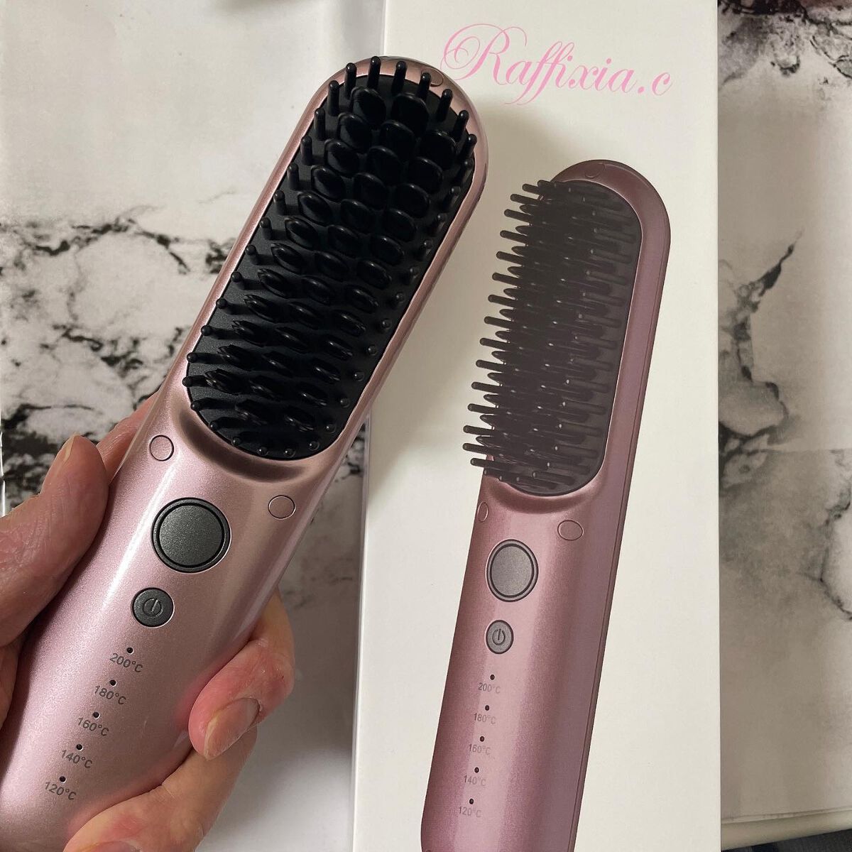 コードレスブラシ/Raffixia.c/ヒートブラシを使ったクチコミ（1枚目）