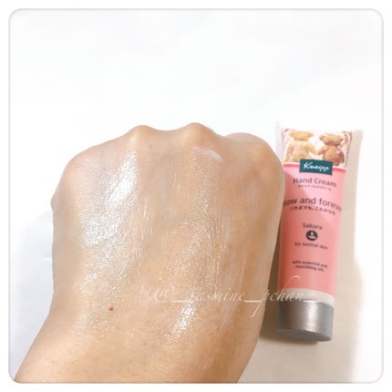 クナイプ ハンドクリーム サクラの香り/クナイプ/ハンドクリームを使ったクチコミ(4枚目)