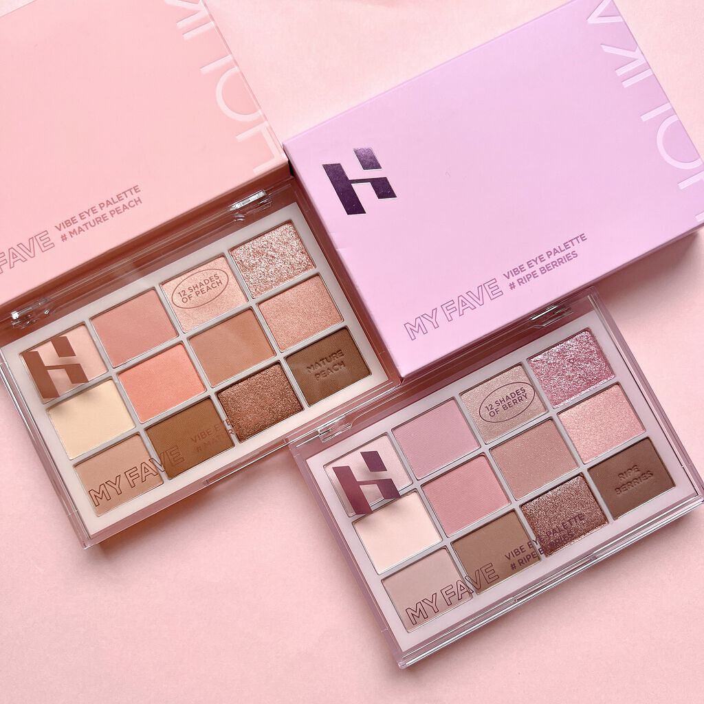マイフェイブバイブアイパレット/HOLIKA HOLIKA/アイシャドウパレットを使ったクチコミ（1枚目）
