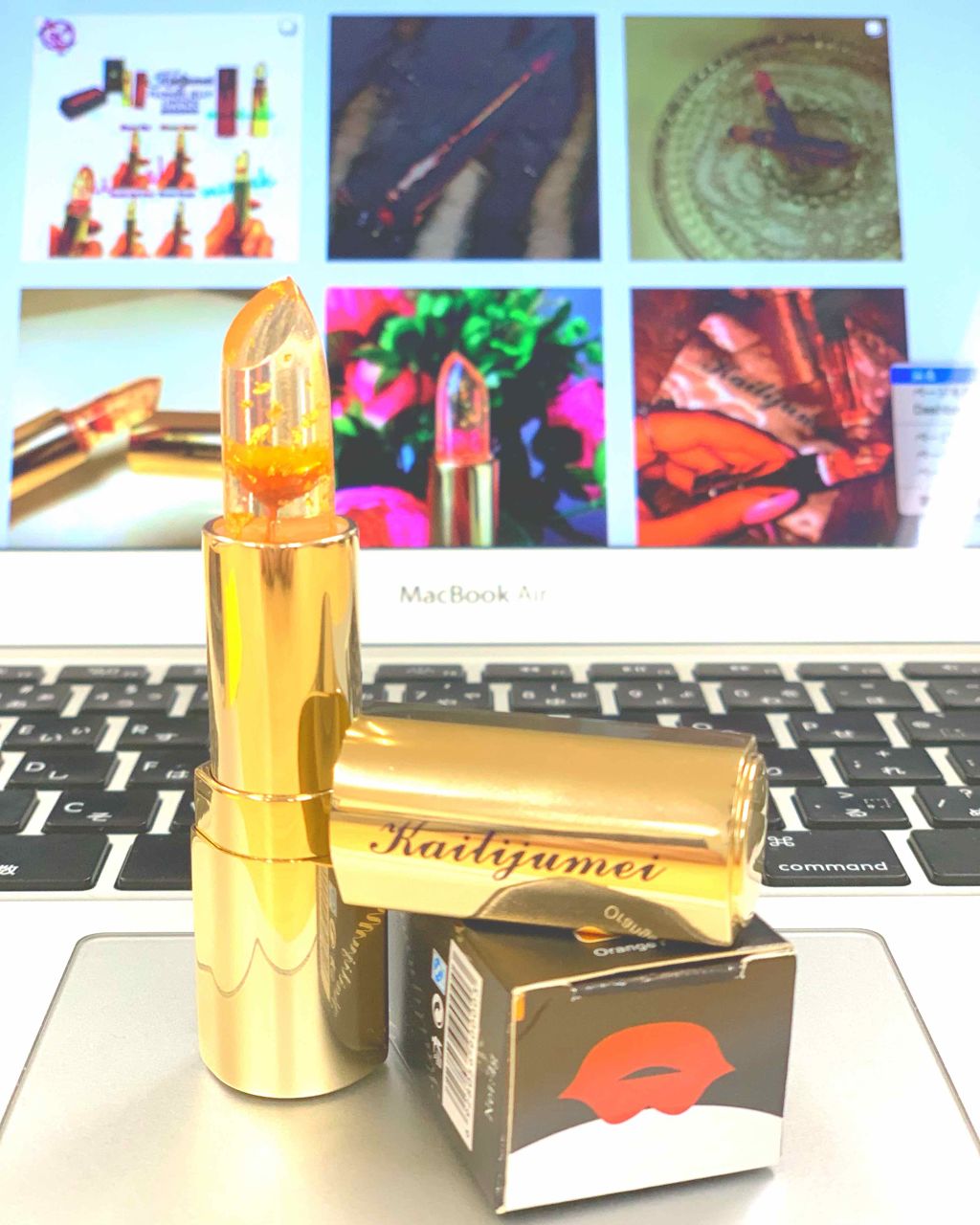 フラワーリップ/Kailijumei/口紅を使ったクチコミ（1枚目）