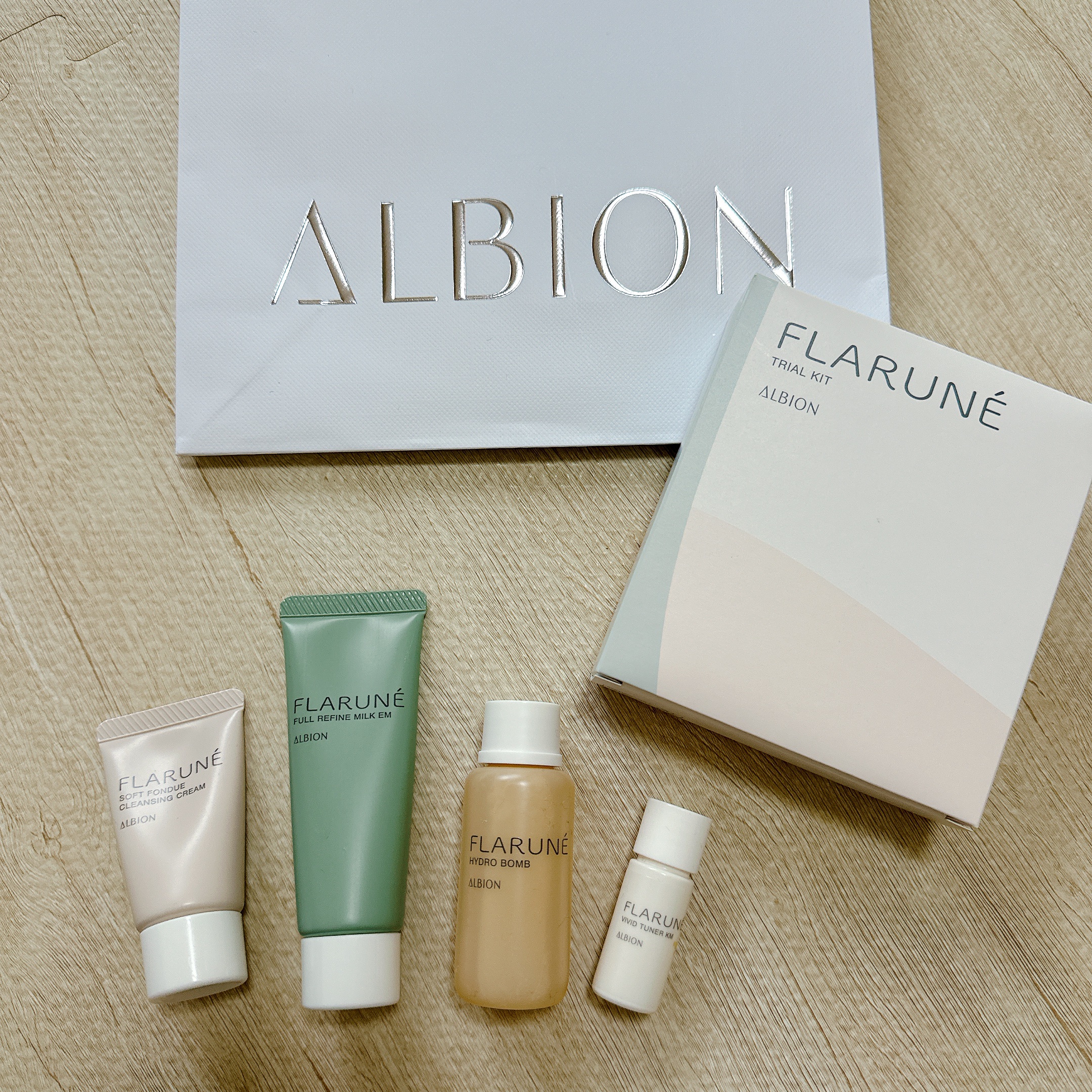 ALBION フラルネ スキンケアセット ALBION FLARUNÉ スキンケア セット