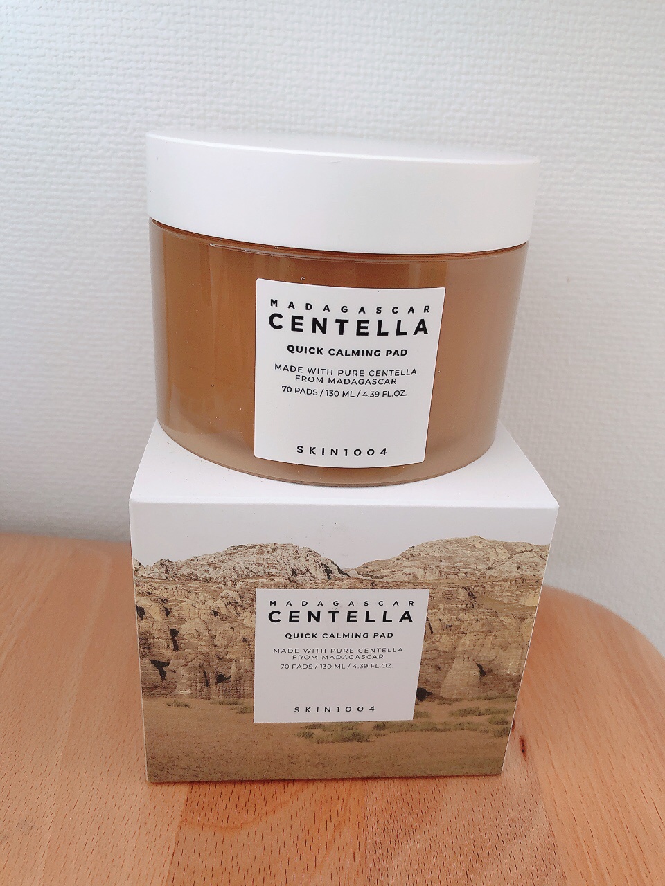 センテラ クイックカーミングパッド/SKIN1004/トナーパッドを使ったクチコミ（1枚目）