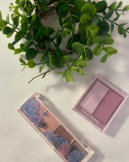 ぱすかる on LIPS 「CLIOcherithアイシャドウとチーク🫶🏻✨長い間ありがと..」(2枚目)