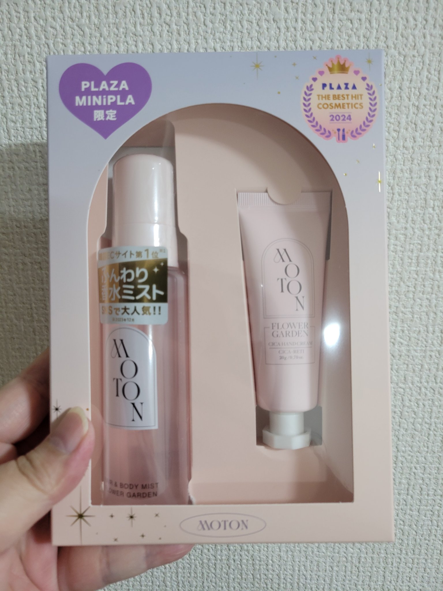 MOTON ヘア&amp;ボディミスト フラワーガーデン/MOTON/香水(レディース)を使ったクチコミ（1枚目）